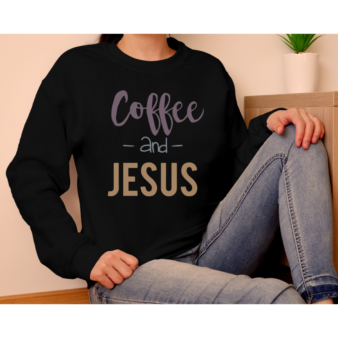 Coffee And Jesus T-Shirt/Long Sleeve/Sweatshirt/Hoodie