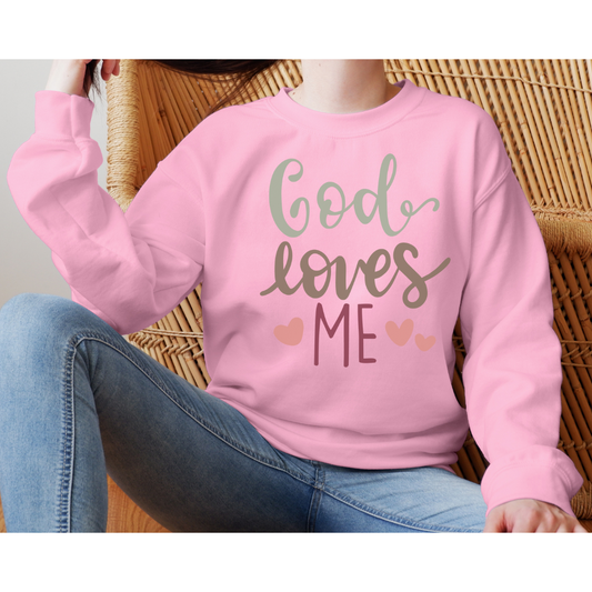 God Loves Me T-Shirt/Long Sleeve/Sweatshirt/Hoodie