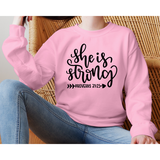 She Is Strong T-Shirt/Long Sleeve/Sweatshirt/Hoodie