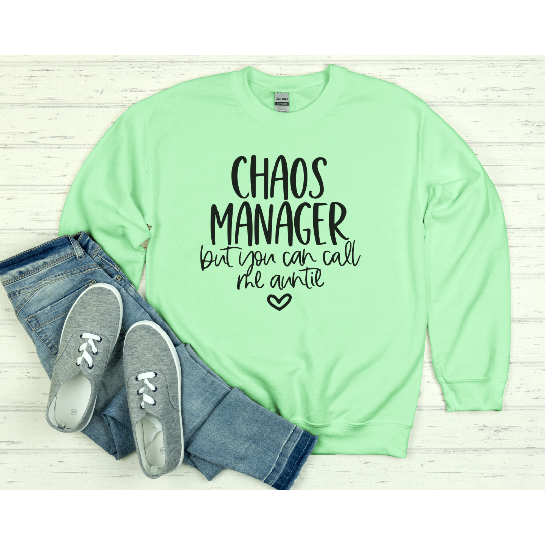 Auntie Chaos Manager T-Shirt/Long Sleeve/Sweatshirt/Hoodie